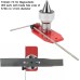 Magnetic Wall Mount Blade Balancer Balancer for All Lawnmower Blades Red