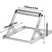 2Pcs Miter Saw Stand,Miter Saw Table,Adjustable Circular Saw Table Support Frame,Roller Stand for Woodworking,Table Saw Stand