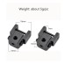 2pcs Scroll Saw Blades Clamp Holder Pin Less Conversion Fit for Precision Steel Saw Blades